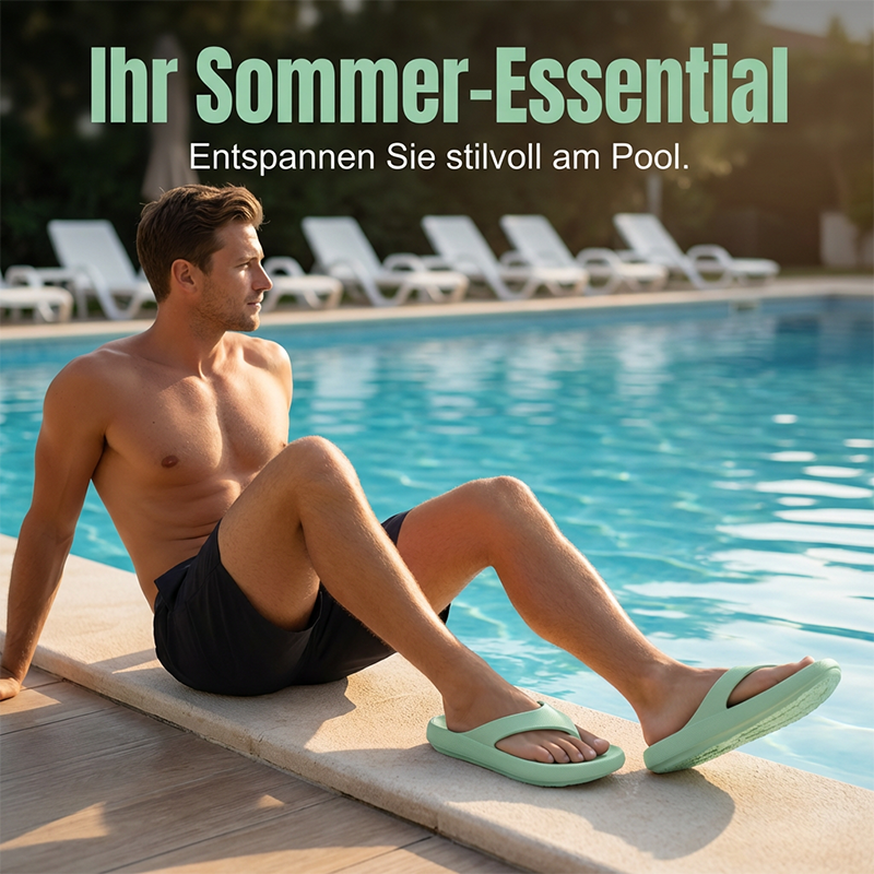🏖️Șlapi unisex impermeabili, pentru interior și exterior🌴-3