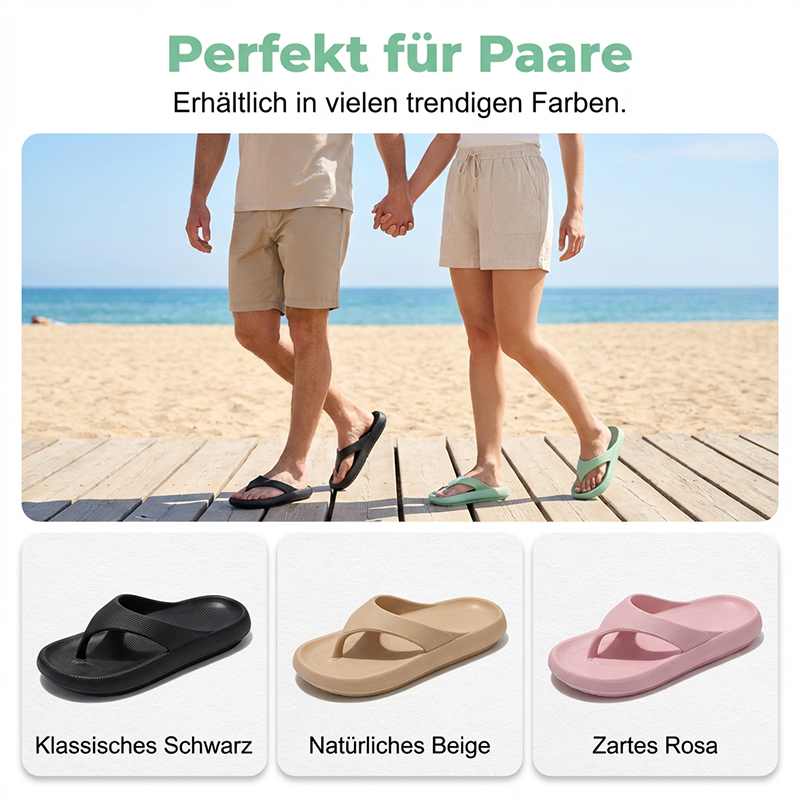 🏖️Șlapi unisex impermeabili, pentru interior și exterior🌴-5