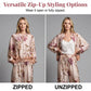 🌷Set elegant compus din jachetă cu imprimeu floral și pantaloni cu croi larg💝😍-5