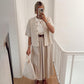 💓Bluză clasică din tricot cu mâneci scurte✨-9