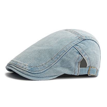 Șapcă tip ziar din denim unisex