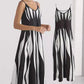 ❤️Robe Imprimée à Col en V et à Bretelles Spaghetti pour Femmes