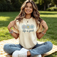👕 Tricou „Life is Good” — cu imprimeu de margarete, din bumbac 100%, croială lejeră, care transmite un mesaj pozitiv 🌼