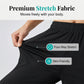 👖Pantaloni capri casual pentru femei, cu uscare rapidă și material elastic