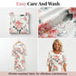 Rochie elegantă din șifon cu imprimeu floral și volane