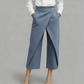 Pantaloni casual scurți din patchwork pentru femei👖