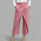 Pantaloni casual scurți din patchwork pentru femei👖