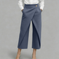 Pantaloni casual scurți din patchwork pentru femei👖