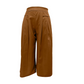 Pantaloni culottes pentru femei, cu talie înaltă, plisați și cu croi larg