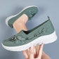 🌿✨Pantofi slip-on Flyknit pentru femei, cu proprietăți de respirabilitate