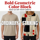 Tricou Henley pentru femei cu imprimeu abstract colorat