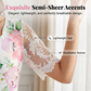 Rochie pentru femei cu imprimeu floral și mâneci din dantelă