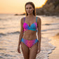 Set de bikini cu sutien push-up și slip