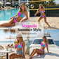 Set de bikini cu sutien push-up și slip