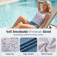 Costum de baie tip tankini cu talie înaltă și imprimeu floral pentru femei