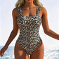 Costum de baie modern pentru femei, cu imprimeu, dintr-o singură piesă