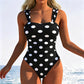 Costum de baie modern pentru femei, cu imprimeu, dintr-o singură piesă