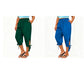 Pantaloni capri casual pentru femei, cu talie elastică