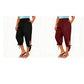 Pantaloni capri casual pentru femei, cu talie elastică