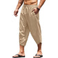 Pantaloni capri casual de tip harem pentru bărbați
