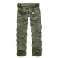 Pantaloni cargo clasici pentru bărbați, cu mai multe buzunare
