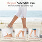 Blugi capri din denim elastic pentru femei