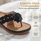 🌷Sandale cu baretă pentru femei, cu imprimeu floral și suport pentru arcada plantară 🌸 Ușoare, elegante și incredibil de confortabile