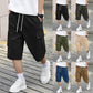 🩳Pantaloni scurți casual de tip cargo pentru bărbați, cu șnur☀️