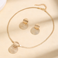 🎁Cumpără 1 și primești 1 gratis！✨Set elegant de colier și cercei geometrici