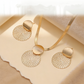 🎁Cumpără 1 și primești 1 gratis！✨Set elegant de colier și cercei geometrici