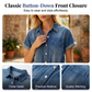 Salopetă casual din denim cu mâneci scurte pentru femei