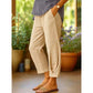 Pantaloni casual pentru femei, cu talie elastică