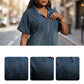 Rochie din denim cu fermoar parțial pentru femei