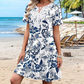 Rochie casual pentru femei, în stil boem, cu imprimeu floral