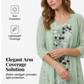 Set din două piese pentru femei: rochie elegantă din șifon și cardigan
