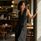 👗 Damen Casual V-Neck Sleeveless Jumpsuit – figurschmeichelnd, luftig & vielseitig – perfekt für Alltag & besondere Anlässe