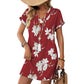 👗 Rochie casual de vară pentru femei, cu guler în V