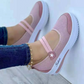 Adidași cu platformă și talpă antiderapantă din plasă respirabilă pentru femei