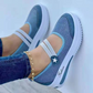 Adidași cu platformă și talpă antiderapantă din plasă respirabilă pentru femei