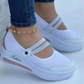 Adidași cu platformă și talpă antiderapantă din plasă respirabilă pentru femei