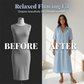 Rochie din amestec de in