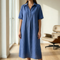 Rochie din amestec de in