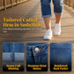👖 Pantaloni capri elastici cu talie înaltă pentru femei