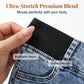 Pantaloni capri din denim pentru femei, cu talie înaltă, cu talie elastică, blugi scurți
