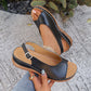 👡☁️ Sandale vintage pentru femei, cu vârful deschis, confortabile (EU 36-43) 👗