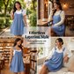 👗 Rochie-salopetă casual pentru femei – imitație de denim, croială lejeră, versatilă ✨