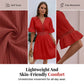 👗Rochie Chic cu Decolteu în V și Detalii cu Dantelă Decupată