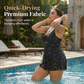 ✨👙 Costum de baie tip rochie cu imprimeu de stele