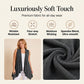 👗✨Cardigan casual fără mâneci, cu drapaj, pentru femei – O piesă chic de vară 🔥
