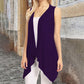 👗✨Cardigan casual fără mâneci, cu drapaj, pentru femei – O piesă chic de vară 🔥